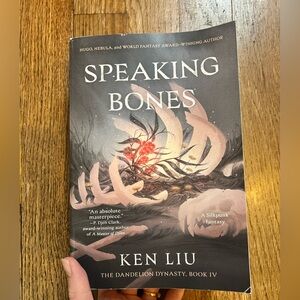 'Speaking Bones' Book - Gray Cover